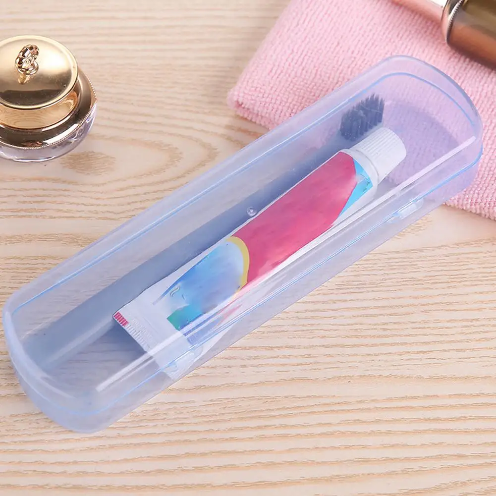 

Travel Portable Toothbrush Box Candy Color Bathroom Storage Holder Toothpaste Organizer Case Box Boxs Storage Toiletries Tr X2Z5