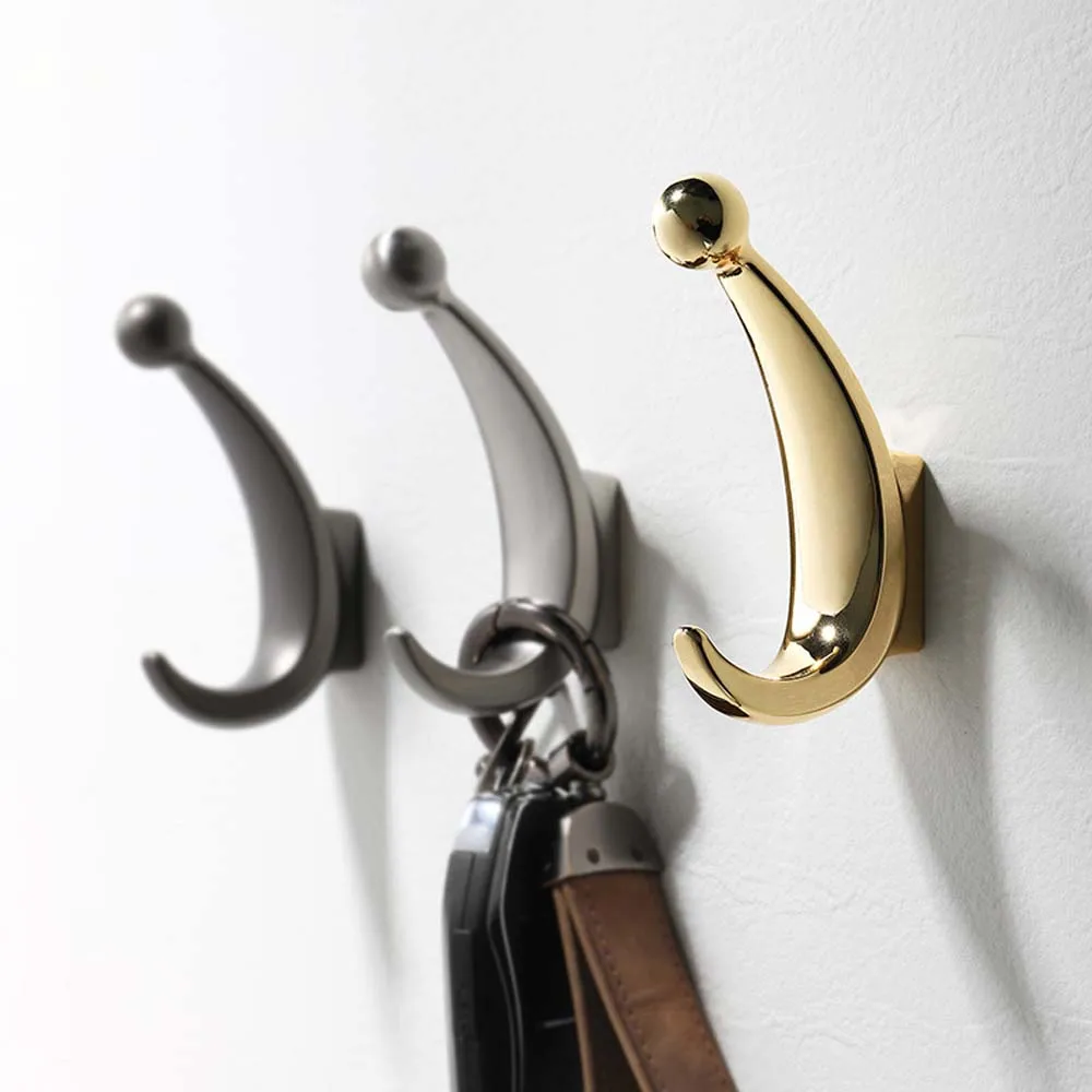 European Style Coat Hook Light Luxury Single Clothes Coat Hook Shoe Cabinet  Row Hook Bathroom Hook A Variety of Wall Coat Hooks