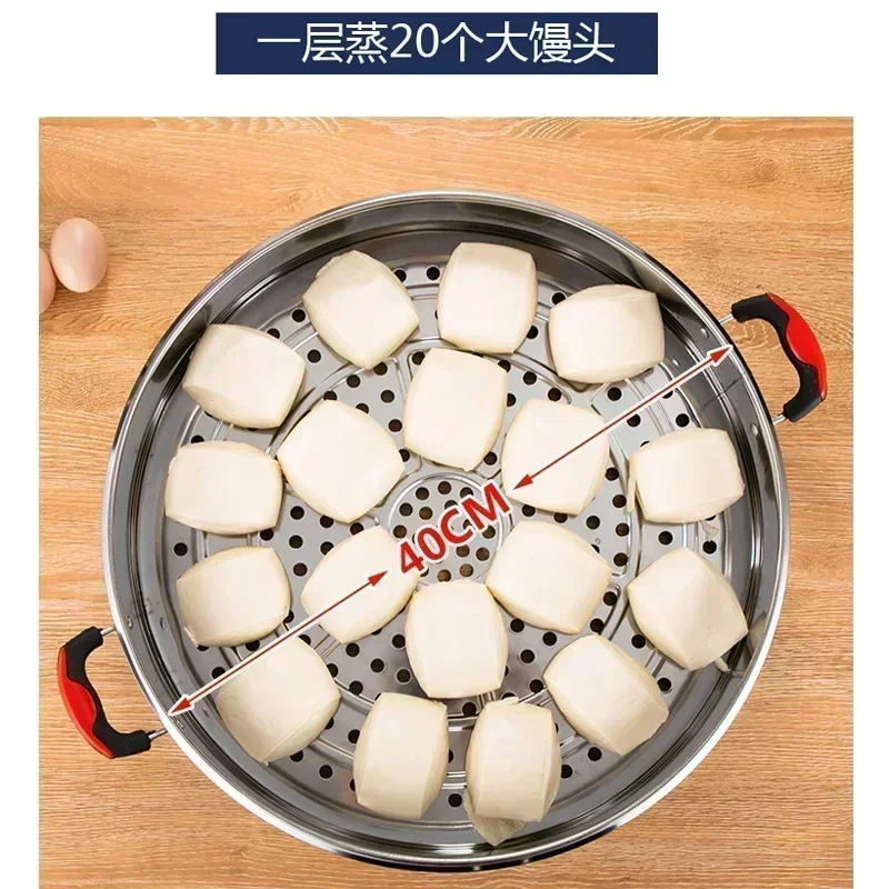Commercial electric steamer stainless steel large capacity multi-layer electric steamer suitable for steaming things 4