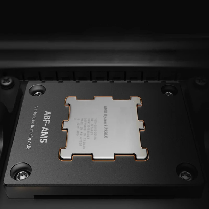 고급 AM5 CPU 접촉 프레임 AM5 CPU 냉각 및 굽힘 방지 버클 홀더용 내구성 있는 금속 버클 완벽한 액세서리