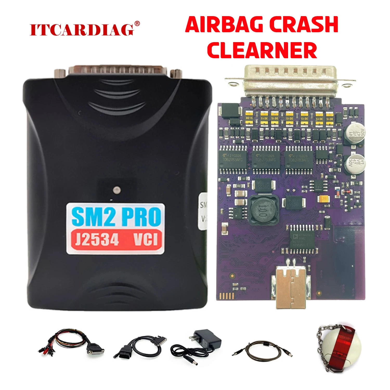 SM2 PRO J2534 VCI With AirByte 1.0.0.32 Software Airbag Reset