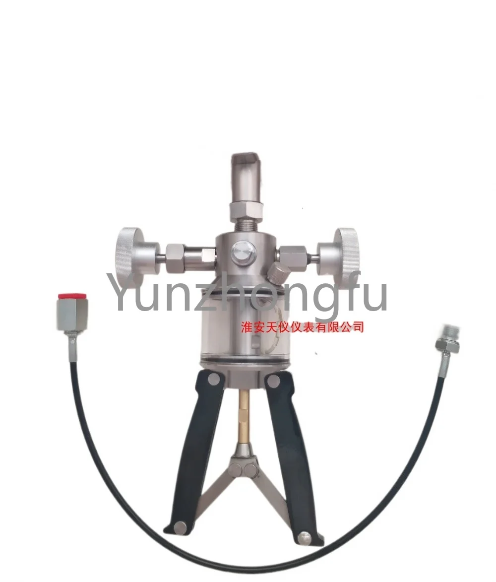 

Marine Pliers Type Force Pump 0 ~ 700bar Hand Pinch High Pressure Hydraulic Source Handheld Pneumatic Pressure Calibrator