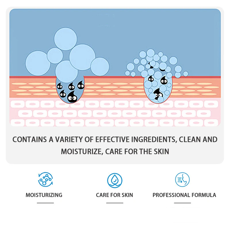 ZD Moisturizing Cleansing Lotion hydrating cleanser Clean pores Exfoliating Facial skincare facial cleanser