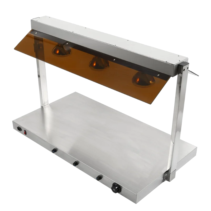 

Best selling Hotel Buffet Food Equipment electric three bulb food warmer heat preservation station heat lamp