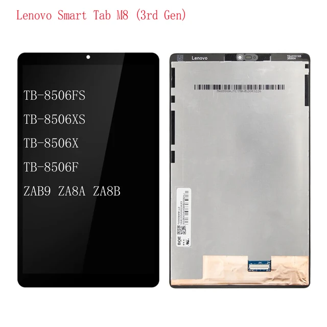 Original 8inch Display For Lenovo Smart Tab M8 3rd Gen TB-8506FS