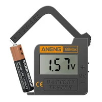 168Max Digital Lithium Battery Tester Capacity Test Checkered Load Analyzer  Display Check AAA AA Button Cell For 18650 Battery 1
