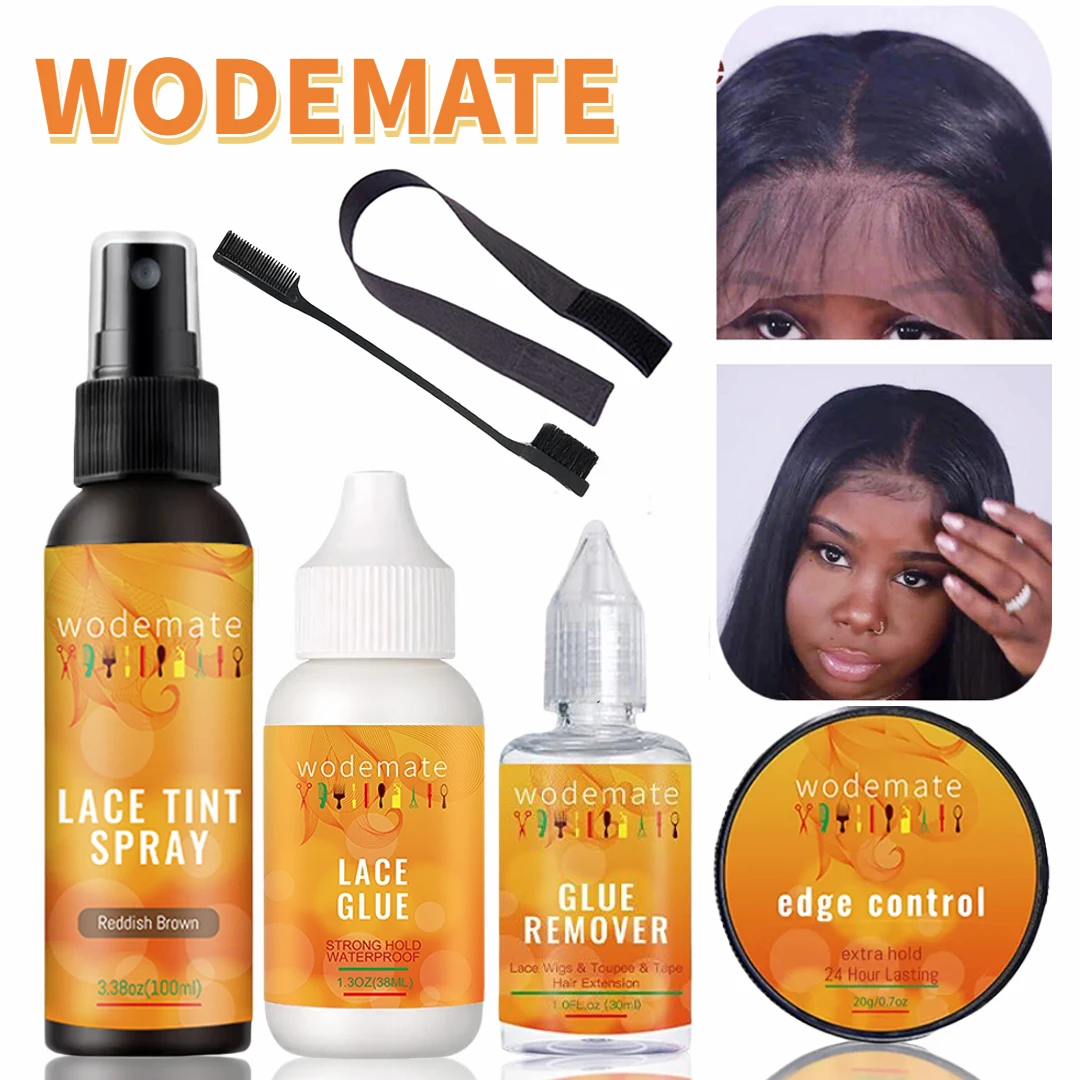 Wig Install Kit Hd Wig Cap Edge Control For Baby Hair Super Hold