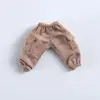 Ob11 Clothes Fashion Tooling Style Pants Pocket Decoration Jeans Elastic Waist Trousers For Obitsu11 Dolls Accessories Kids Toys 5