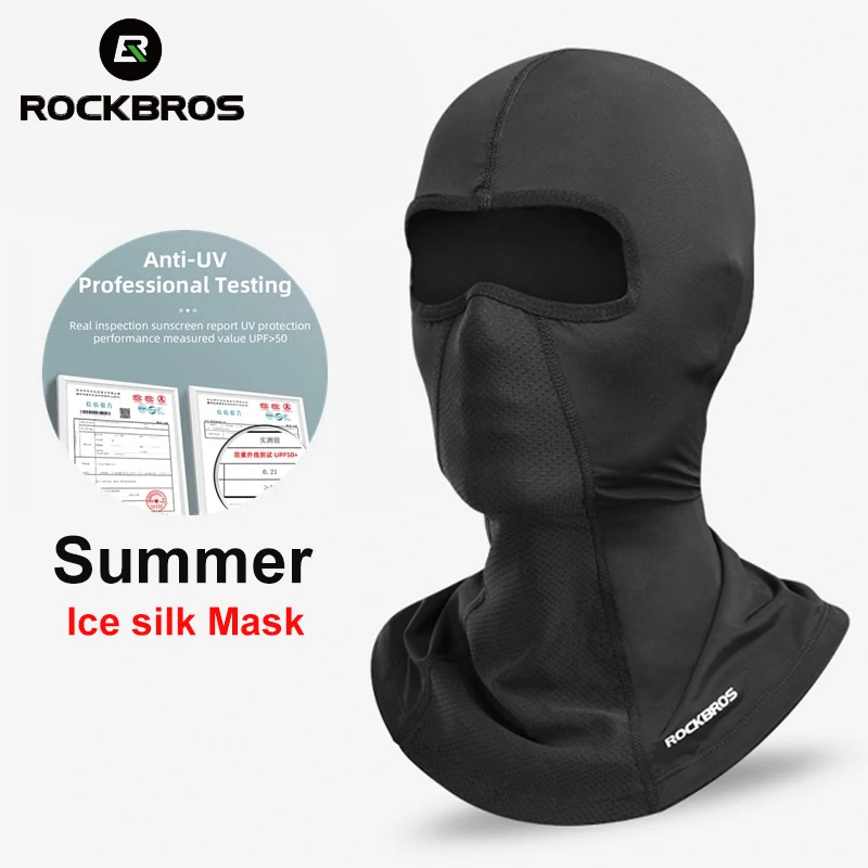 Rockbros Cycling Glasses Men Summer Motorcycle Balaclava Balaclava