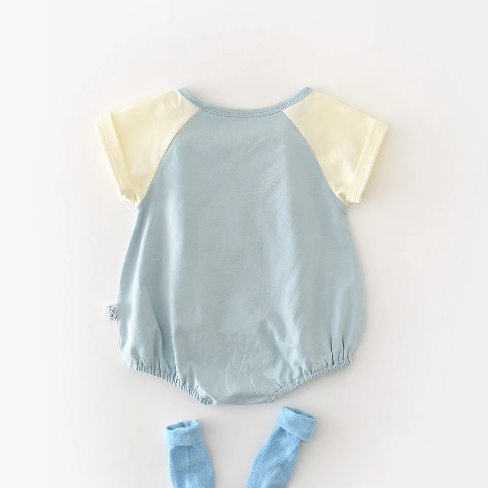 Cute Koala Baby Bodysuit Short Sleeve Jumpsuit