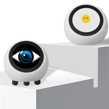 Robot di Chat Vocale AI DeepSeek XiaoZhi ESP32-S3-1.28inch-AI con Display LCD da 1,28 Pollici, Scheda di Sviluppo WROOM-1-N16R8, Ornamento Orologio Astronauta