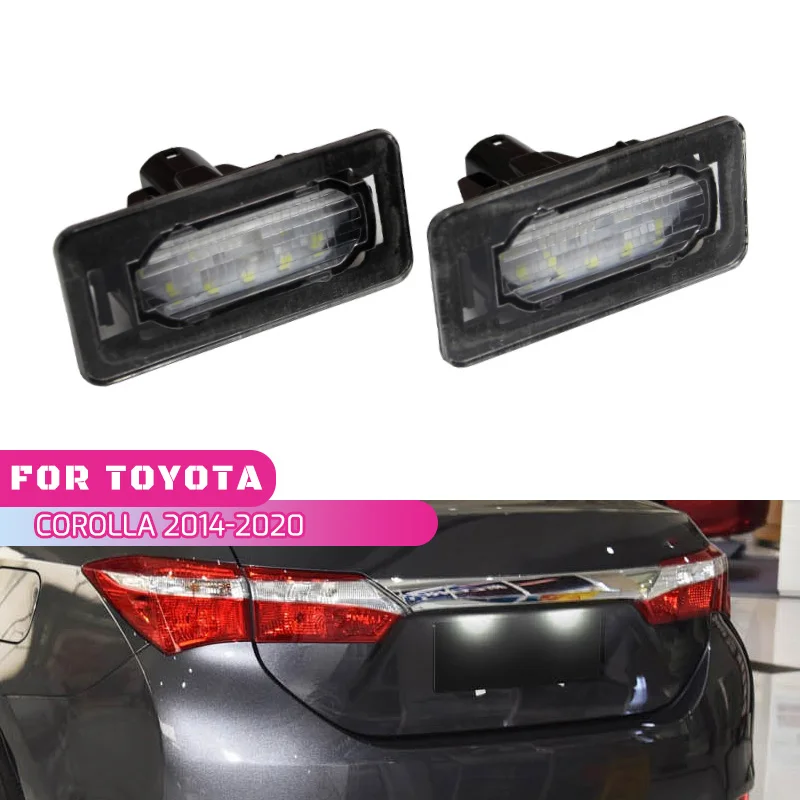 

1 пара, автомобильные аксессуары для Toyota Corolla 2014-2020
