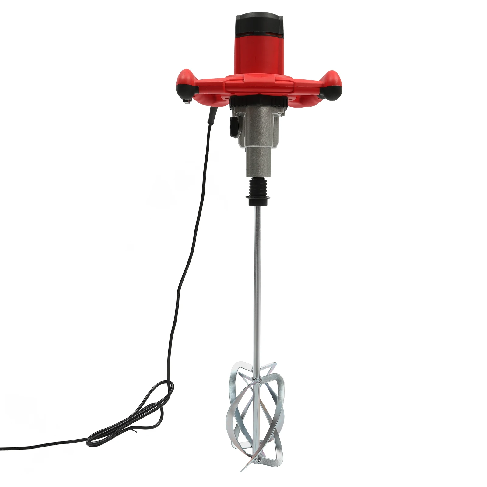 1800 W Farb- und Mörtelmischer, Mixer, Mörtelmischer, 2-Gang-Betonmischer, Handmixer für Betonfarbe Bitumen – Detail 15