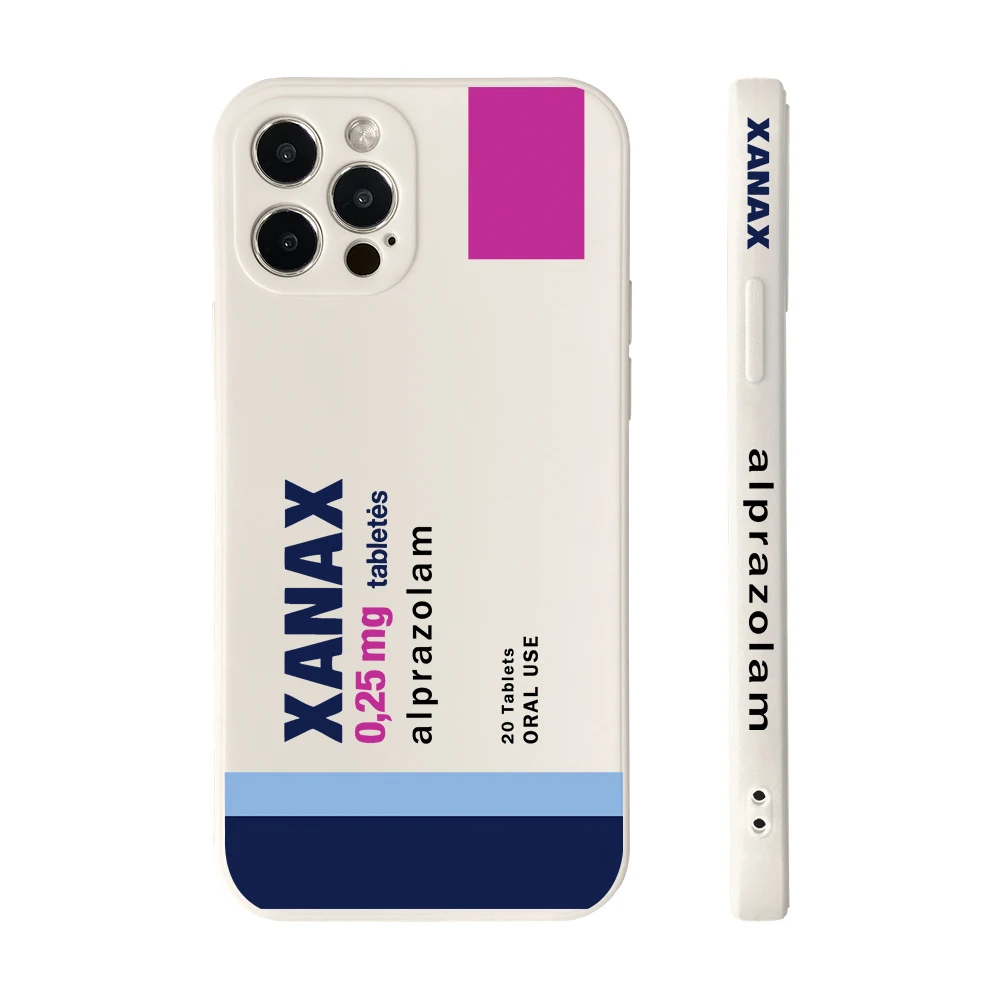 XANAX Box Soft TPU Phone Case Cover