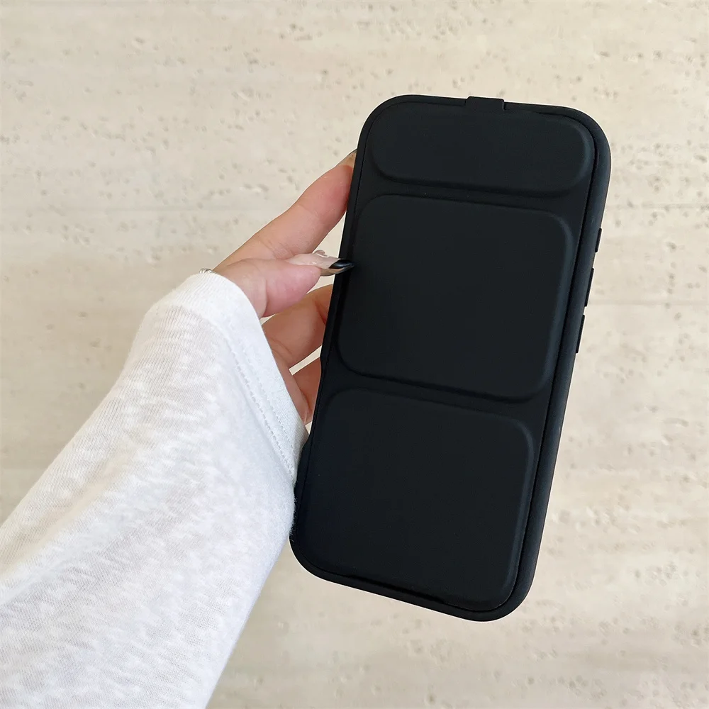 Premium Magnetic Fold Holder Phone Case - Full Protection Shockproof Stand Back Cover