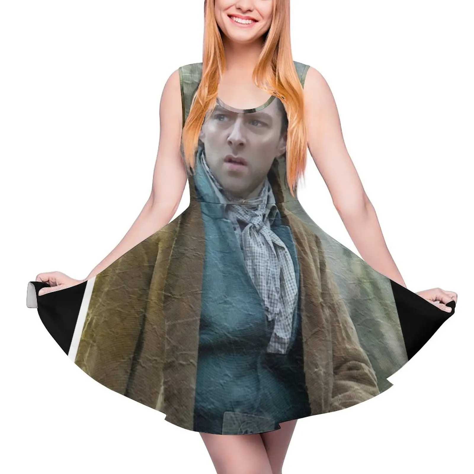 He will return Sleeveless Dress Long dress woman Clothing female Long dresses