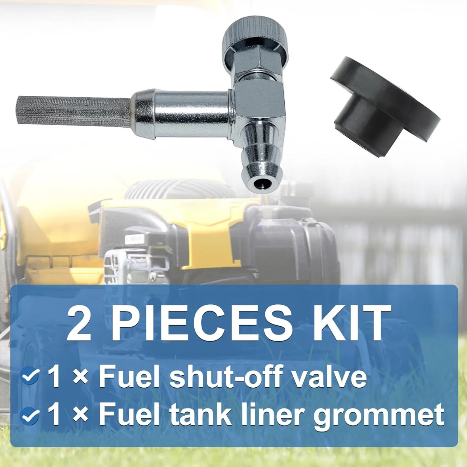 1 Set 751-0171 für Coleman Generator Rasenmäher Kraftstofftank-Absperrventil-Kit Ersatz für MTD 935-0149 Rasenmäher-Zubehör – Detail 14