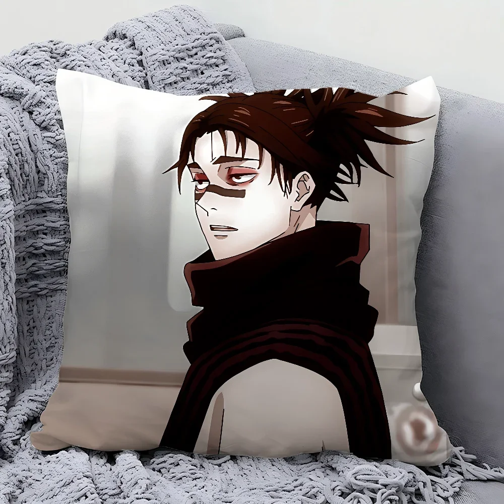 1pc Choso Jujutsu Kaisen Anime Pillow Case Square PillowBedroomSofaLeisure Comfort Cushion Car Living Room Home Decoration 40X40 5