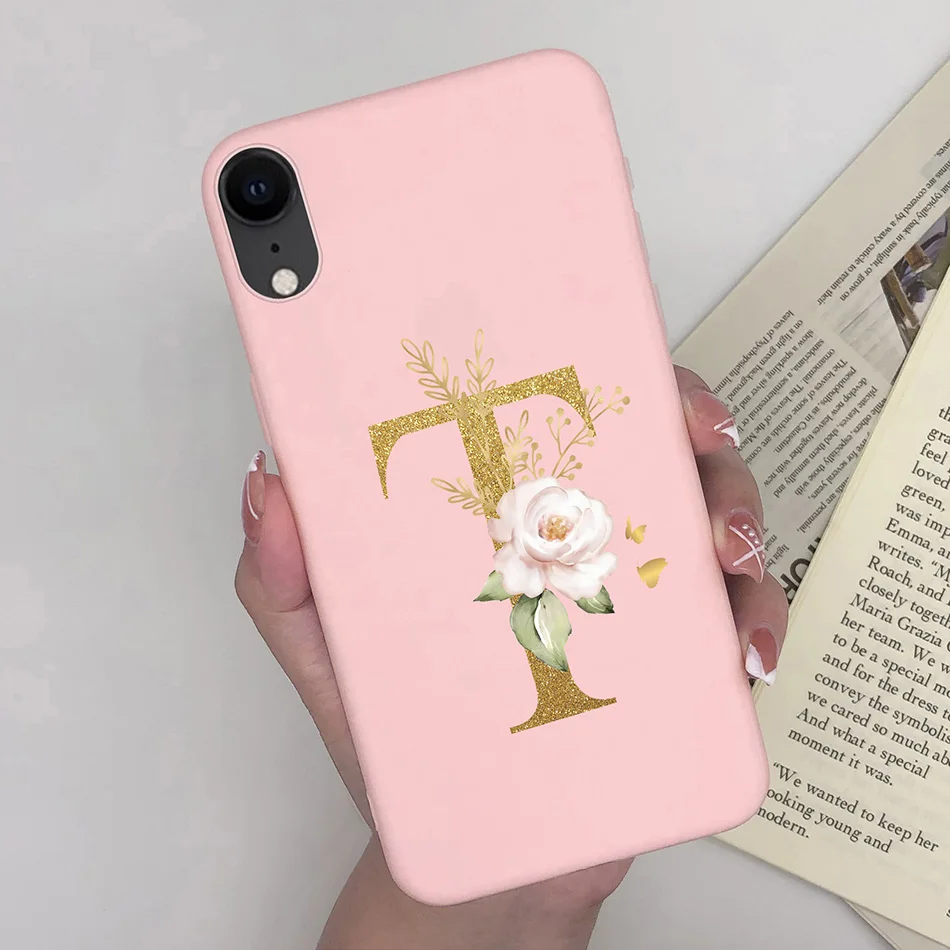 Cute Black Cat TPU Silicone Phone Case - Pretty Fashion Letters Design, Stylish Back Cover