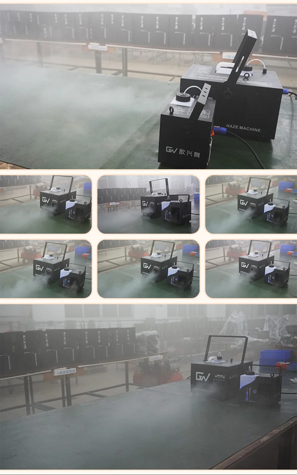 High Power 1000W Wedding Haze Machine Party Fog Mist Machine Mist Haze Smoke Mac