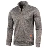 Winter Men's Fleece Thicker Sweater Coat Half Zipper Turtleneck Warm Pullover Quality Male Slim Knitted Wool Sweaters 4XL 5
