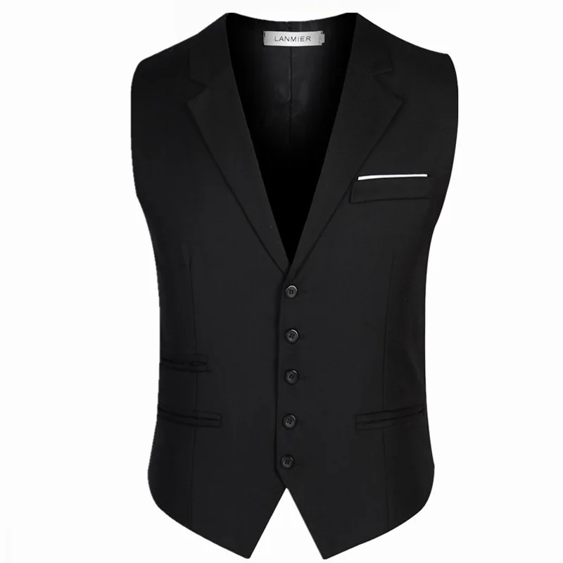 Robe gilets pour hommes coupe ajustée