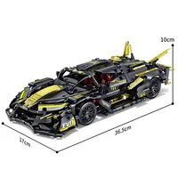 1:14 Technical  EVO Sports Car Building Block Set Model Racing Vehicle Assembly Bricks Toys for Kids Birthday Gift 1310PCS 3+ 1