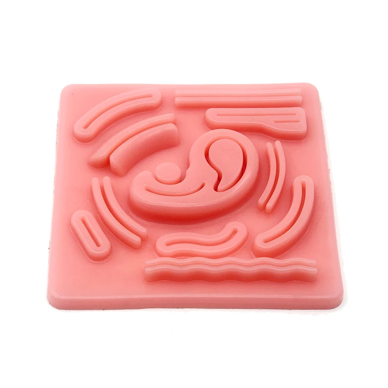 

Skin suture pad model with surgical skin wound suture practice pad for abdominal cavity