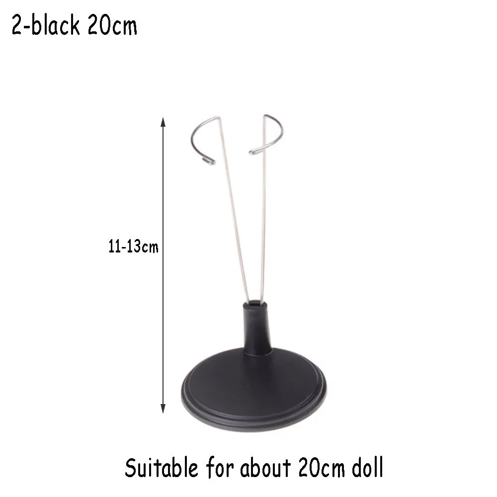 Cute Adjustable Metal White/Black Doll Dummy Puppet Wrist Stand Holder Bracket Support Dollhouse Accessory Toy Display Kid Gift 5