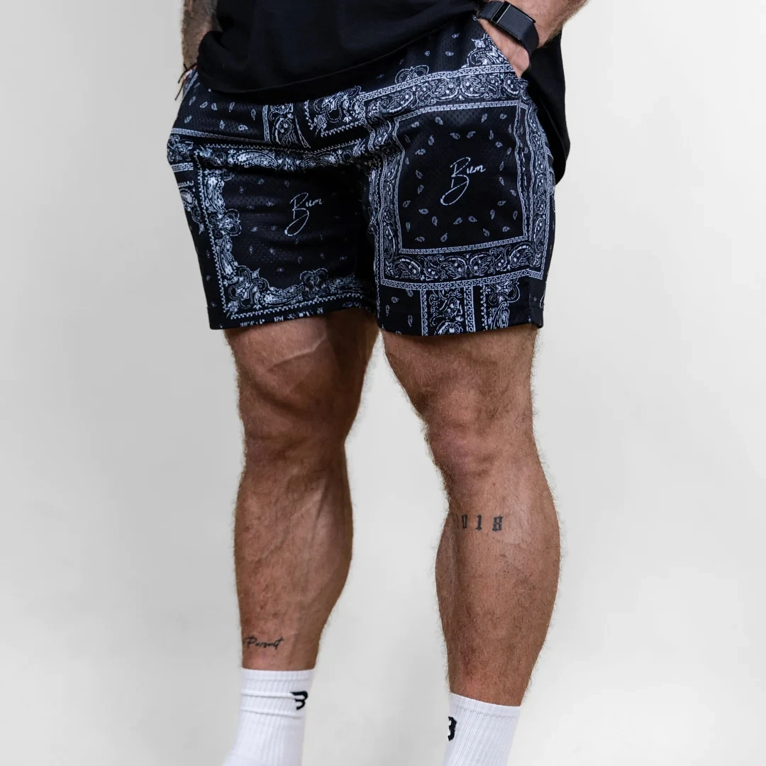 Cbum Mesh Shorts Workout Gym Fitness Bodybuilding Men's Clothing Oversized Hight Quality Double Layer Lifting Cbum Shorts 3