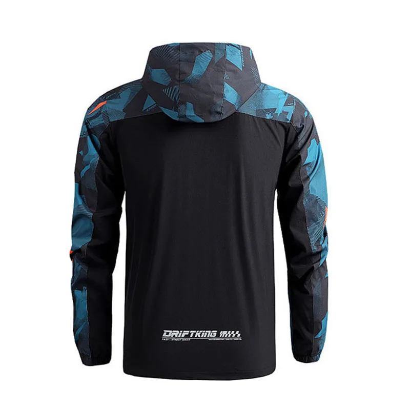 FOXMTB Motorcycle Windbreaker Waterproof MTB Cycling Rain Jacket Mens Mountain Bike Clothing Cycle Coat Chamarra Ciclismo Hombre