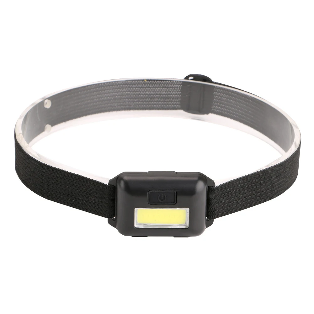 Head Flashlight,Cob Headlamp Portable Lighting COB Headtorch LED Headlamp Mini Battery Headlight 3 Modes Waterproof Flashlights for Outdoor Camping Hiking