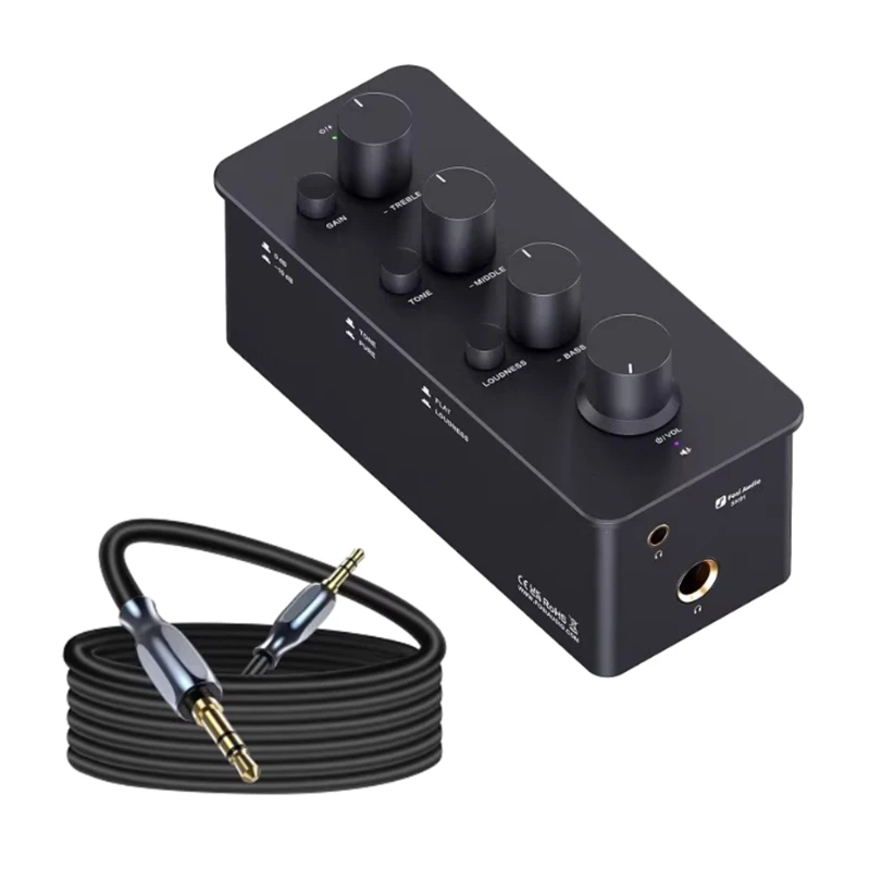 

M2EC Headphone Amplifier for Fosi Audios SK01 Preamplifier with LoudnessCompensation