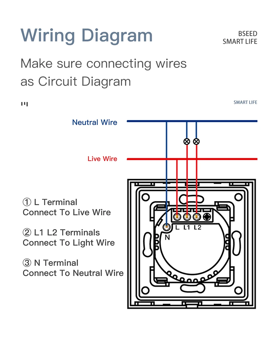 Inteligente, 1 Gang, 2 Gang, 3Gang, 1