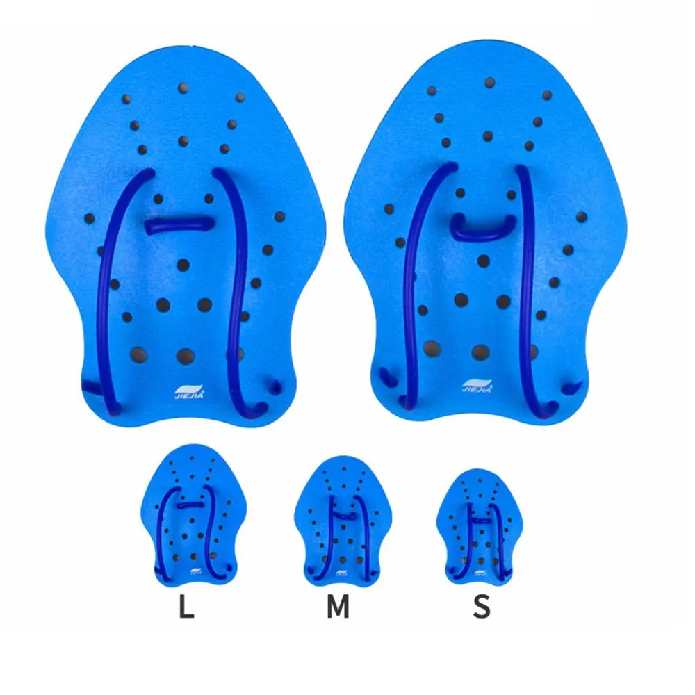 1 Pair Swimming Fins Hand Webbed Gloves Training Men Women Kids Diving Fin Flipper Swimming Paddles Swimming Diving Hand Paddles 5
