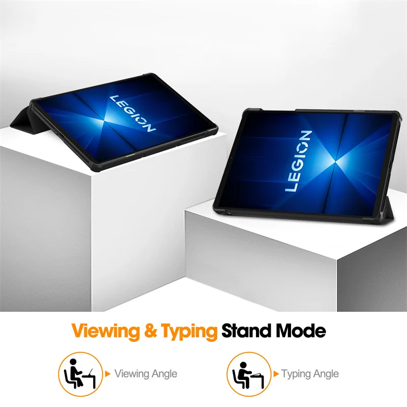 Premium Tri-Folding Magnetic Stand Protective Case for 8.8'' Tablets - Kid-Friendly Design