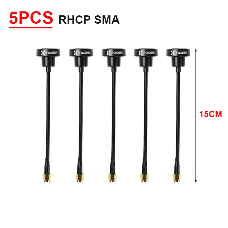 Pour FOXEER Pagoda PRO 150 Mm 5,8 GHz 3dBi Omni FPV Antenne RHCP SMA Pour RC FPV Racing Freestyle Drones Lunettes VTX Pièces De Bricolage Accessoires Pour Drone (couleur