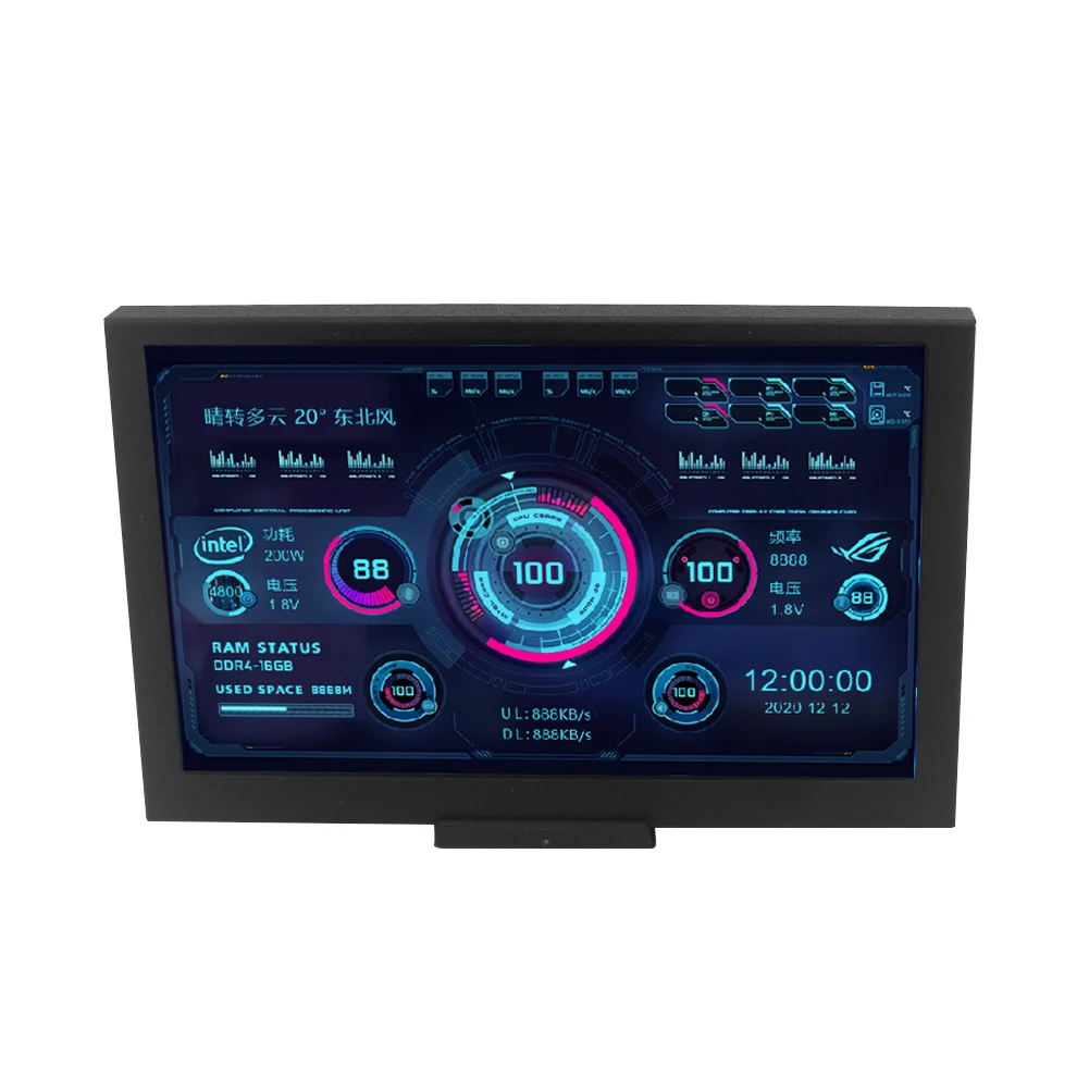5.0 ġ 800*480 IPS LCD  ÷ AIDA64 USB ÷  ȭ, CPU GPU RAM HDD  µ  