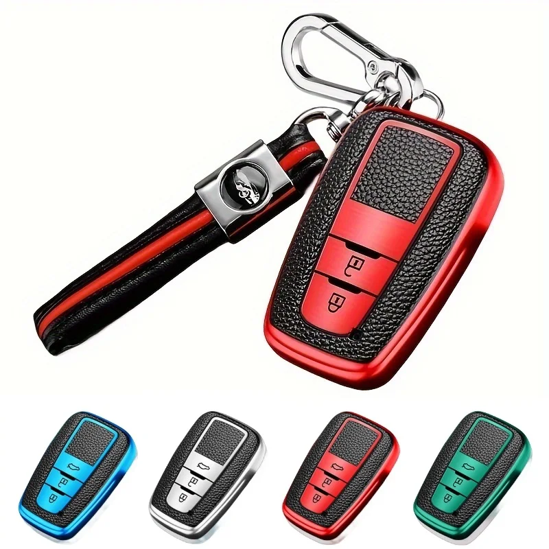 TPU Car Remote Key Case Cover Shell Fob For Toyota Corolla Prius Camry - View #2