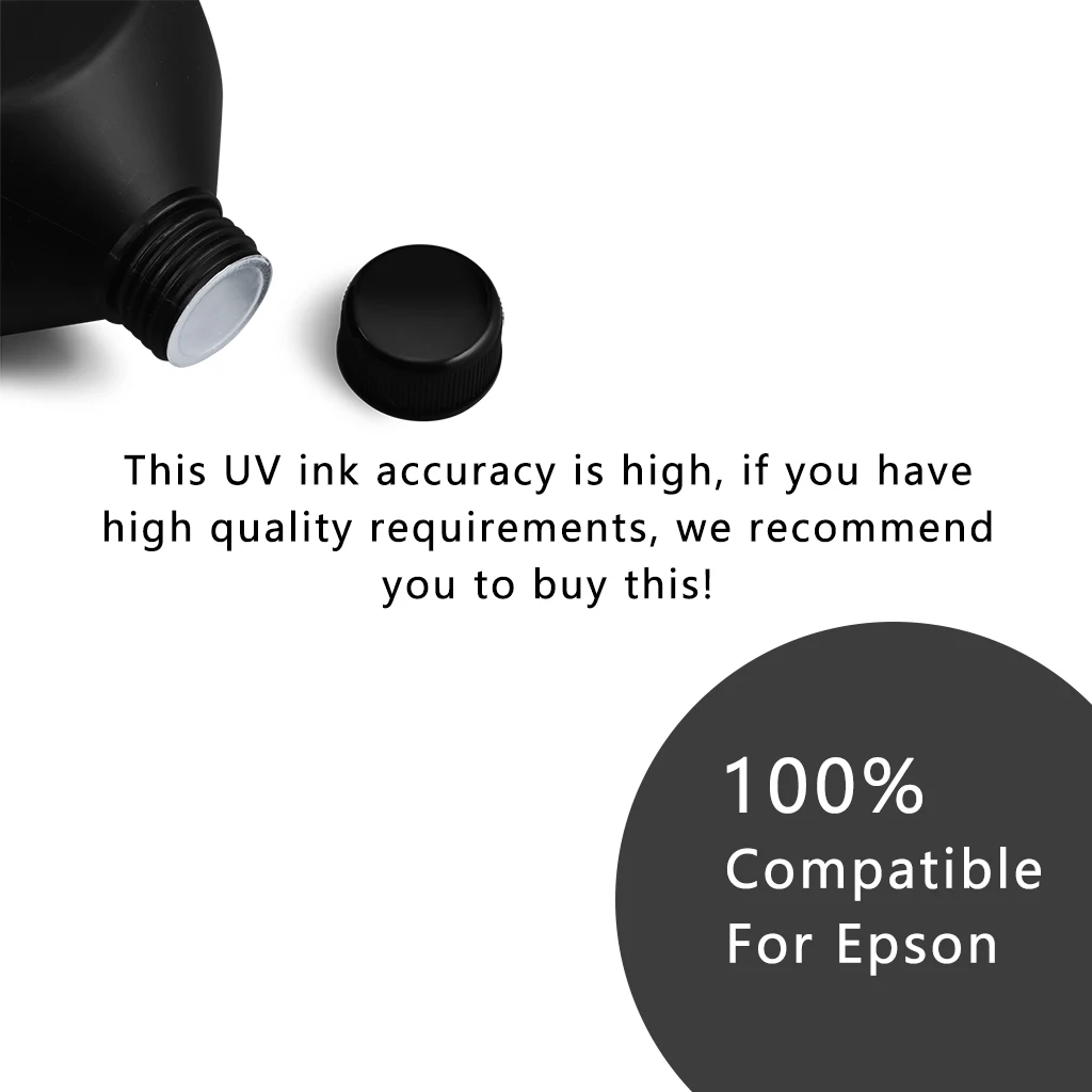 Led Tinta Curável High-end Hard Epson Dx5 Dx7 Xp600 Tx800 de Impressão Impressora Plana uv 1000ml por Garrafa uv - Imagem 3