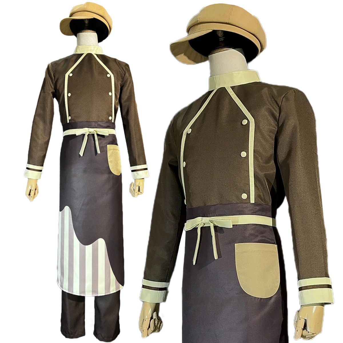 

HOLOUN Tokyo Revengers Anime Cosplay Costume Ran Haitani Rindo Haitani Brothers Princess Cafe Uniform Spring Summer Casual Wear