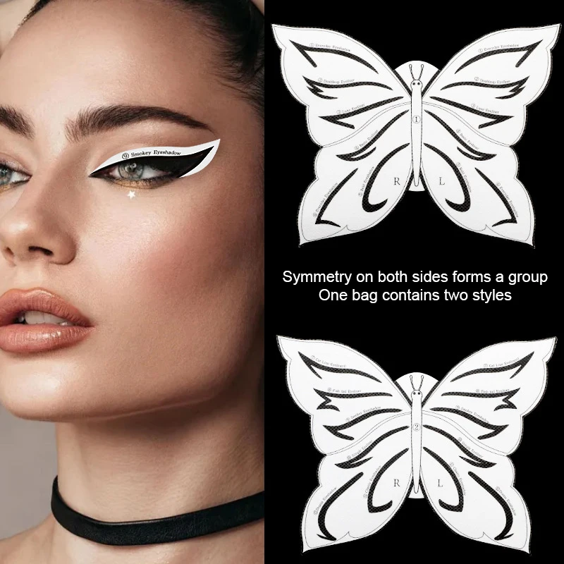 Eye Makeup Tools Eye Makeup Stencils Sticker Card Eyeliner Template Eyeliner Eyeshadow 3 Minute Lazy Shaping Tool