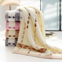 

Cotton Baby Towels Kids Face Towel Feeding Hand Face Washcloth Bath Towel Burp Cloths for Children Adults Bathroom Towel 35*75cm