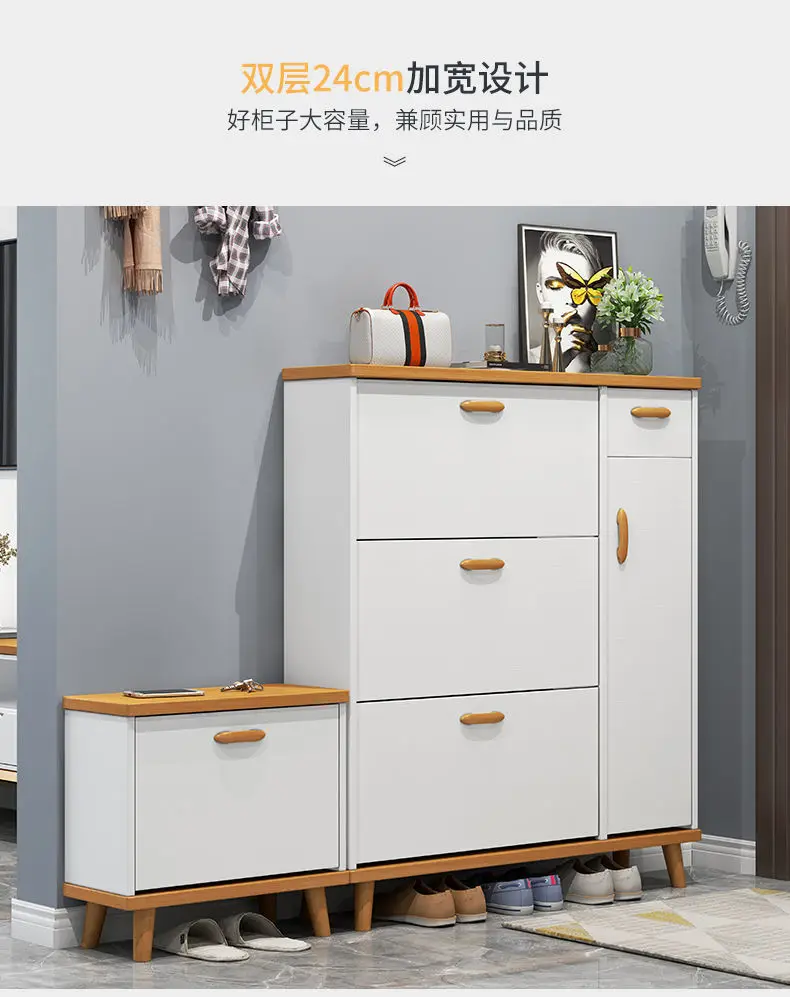 Entrance Rotating Shoe Cabinets Closet Narrow Vertical Shoe Cabinets Rack  Organizer Mueble Zapatos Organizador Furniture DX50GZ - AliExpress