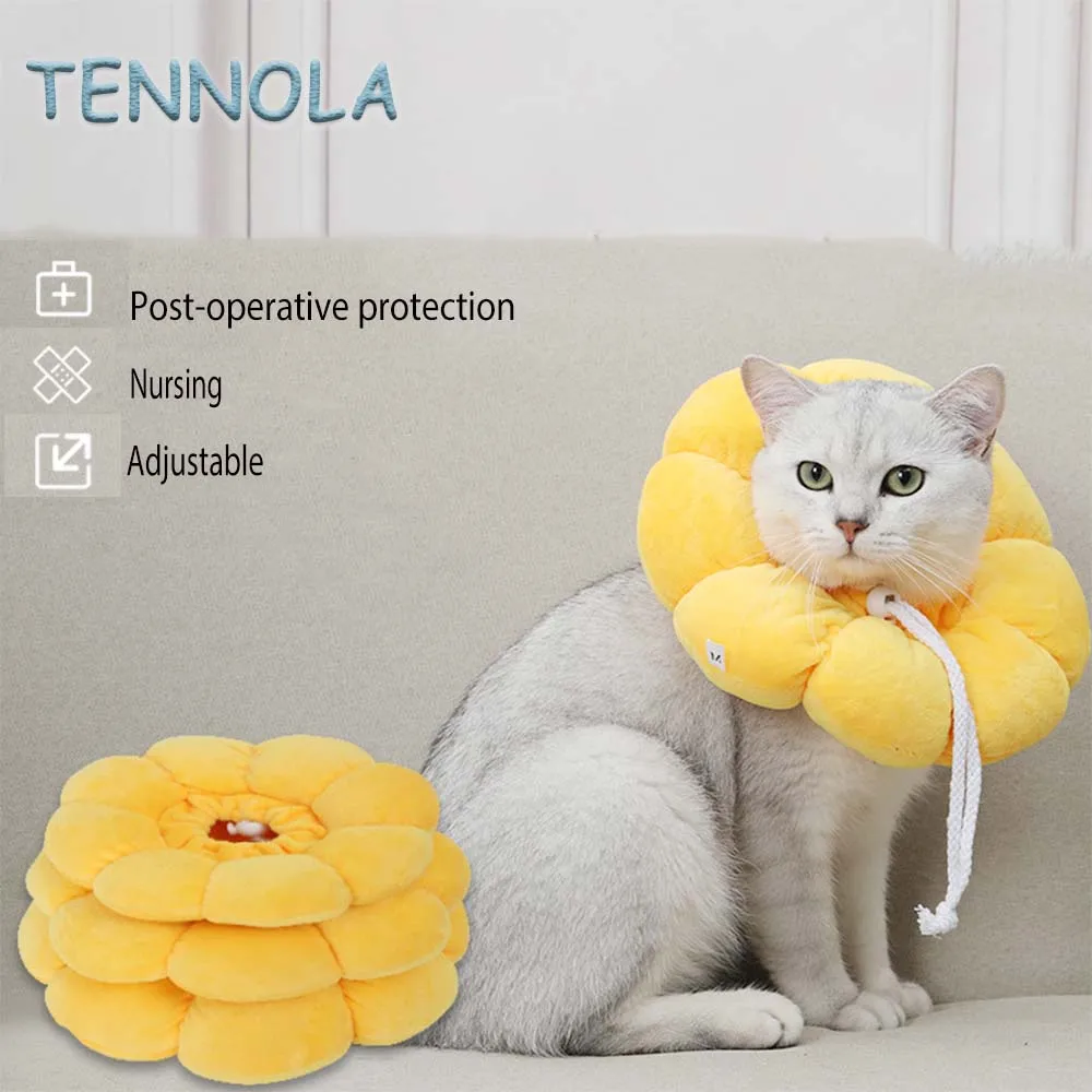 Cat Collar Pet Protective Collars Anti Bite Surgery Anti Lick Wound