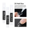 20pcs 2g Nail Glue Mini Professional Nail Adhesive Suitable for Sticky Nails Rhinestone Glue for Professional Salon or Home Use 2