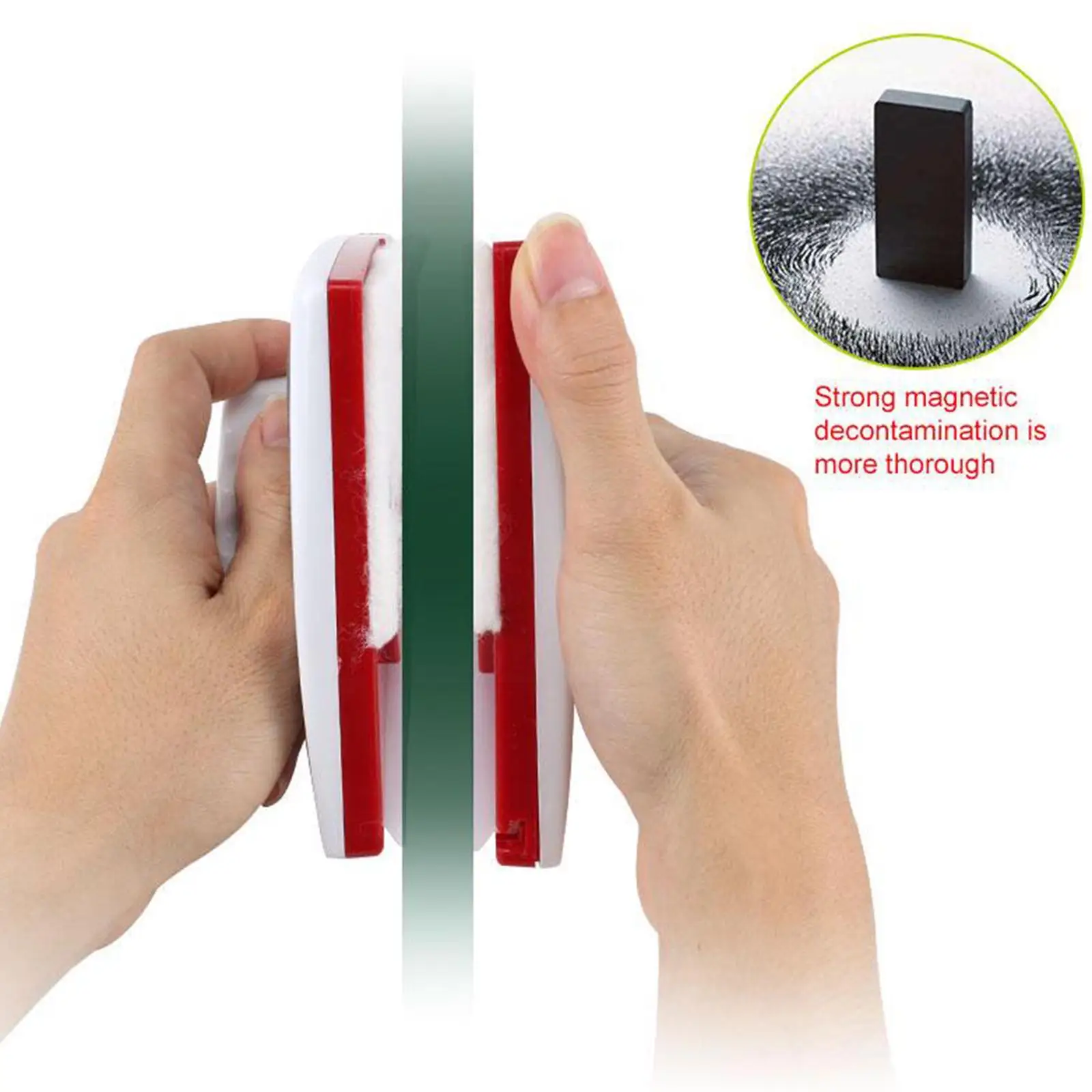 Double Sided Magnetic Window Glass Cleaner Magnets 3-8mm Cleaning Surface Brush Tools Thickness Wizard Wiper Home K2Q8