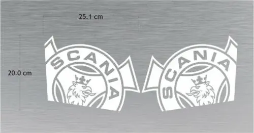 Per X2 Scania Adesivo/Adesivo Per Finestre