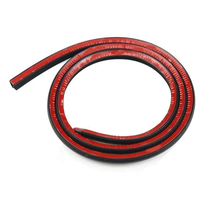 5M Car Door Rubber Seal Trunk Hood Sealing Strip EPDM Noise Weather Strips