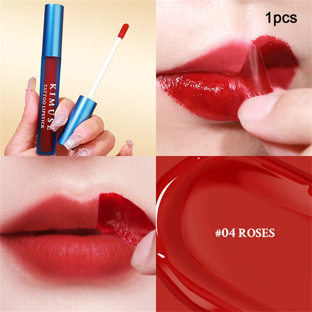 Trucco Peel Off Liquid Lipstick Waterproof Makeup Lip Liquid Lipstick Creamy Long Lasting Lip Lint Cosmetics Gloss Maquiagem